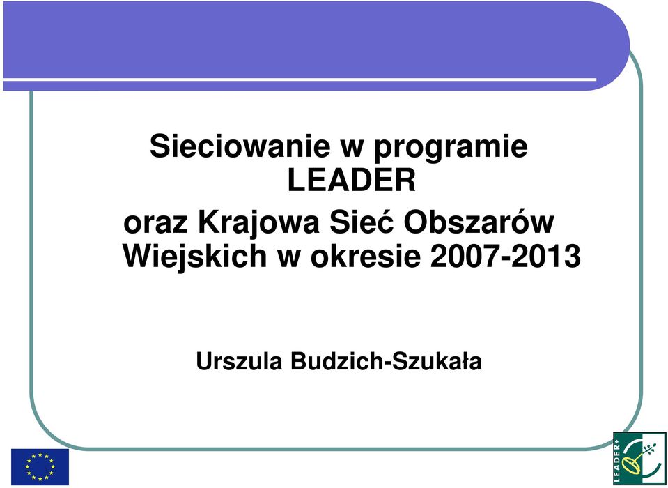 Obszarów Wiejskich w