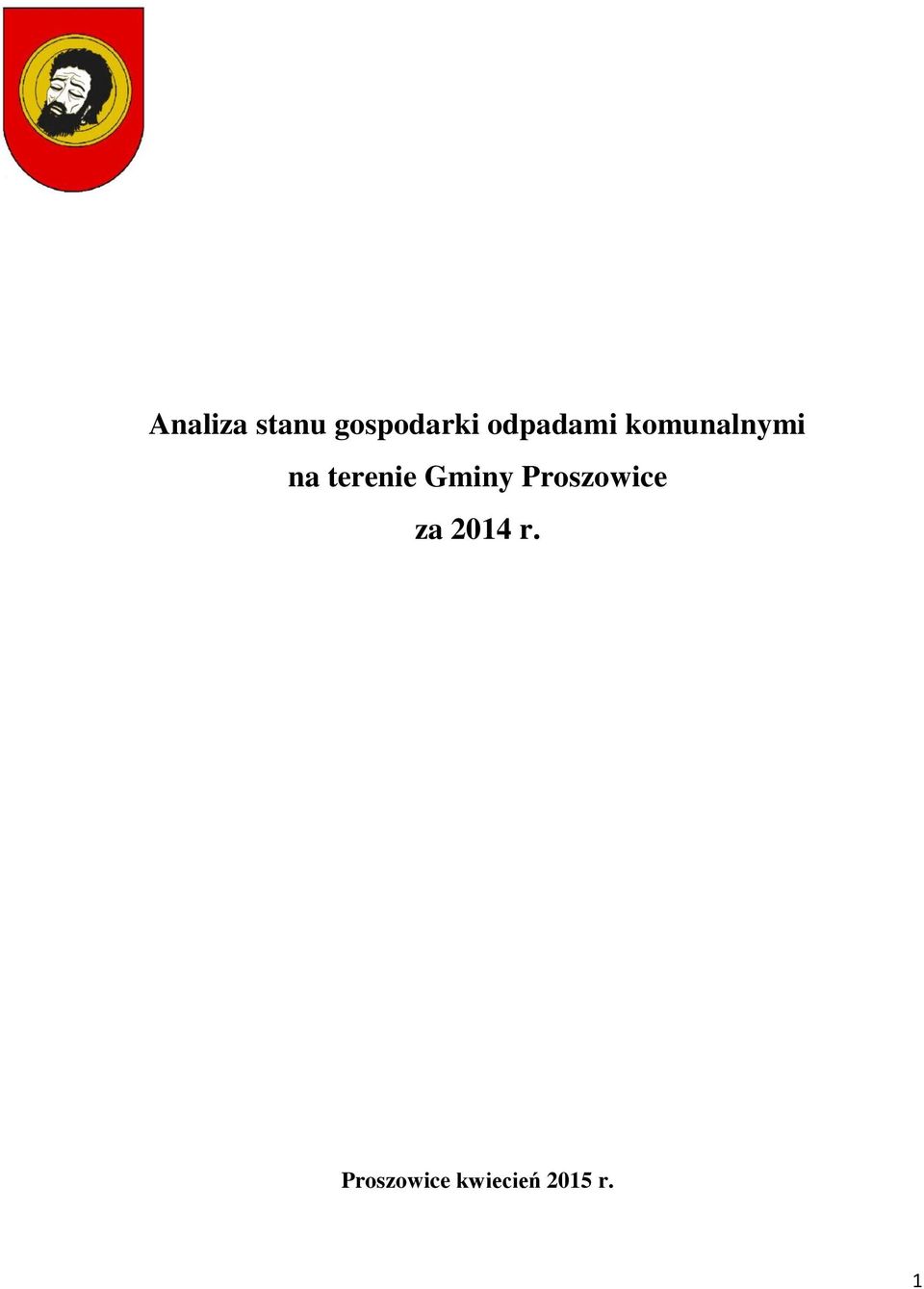 terenie Gminy Proszowice za