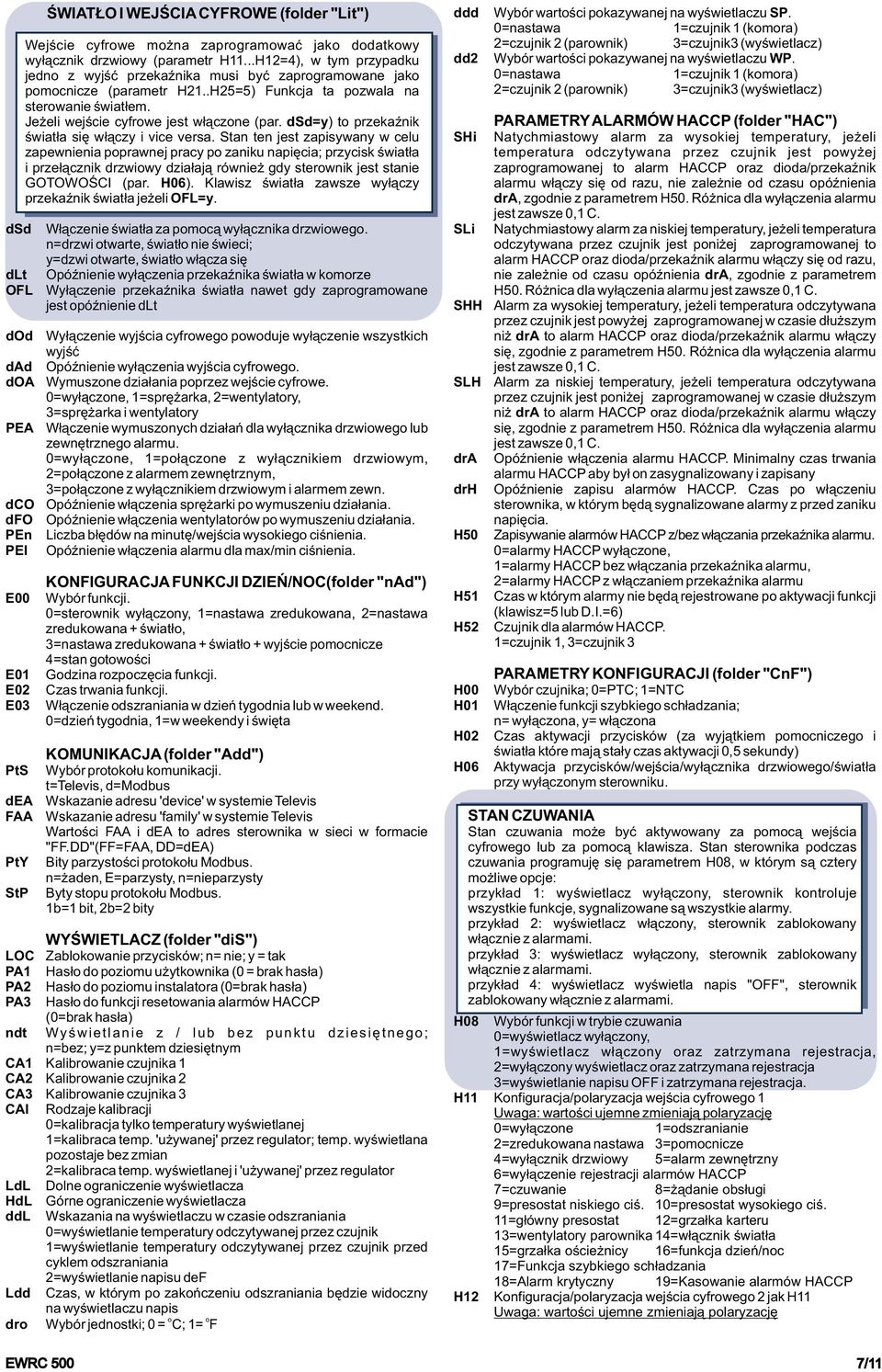 dsd=y) to przekaźnik światła się włączy i vice versa.