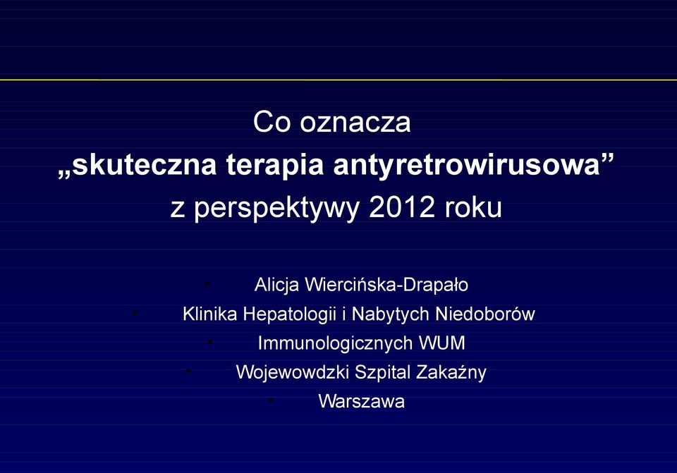 Klinika Hepatologii i Nabytych Niedoborów