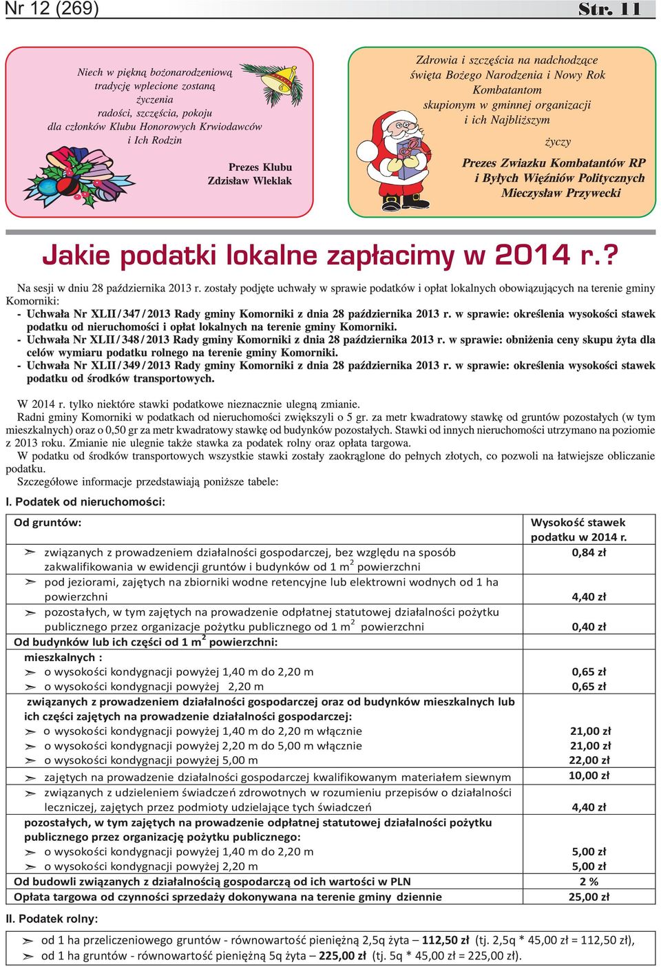 retencyjne lub elektrowni wodnych od 1 ha powierzchni 4,40 zł pozostałych, w tym zajętych na prowadzenie odpłatnej statutowej działalności pożytku publicznego przez organizacje pożytku publicznego od