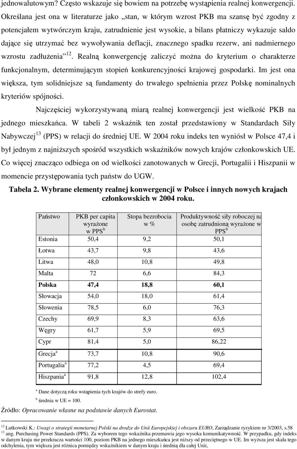 bez wywoływania deflacji, znacznego spadku rezerw, ani nadmiernego wzrostu zadłużenia 12.