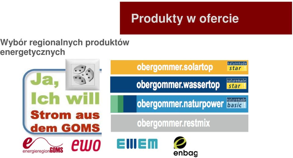 produktów