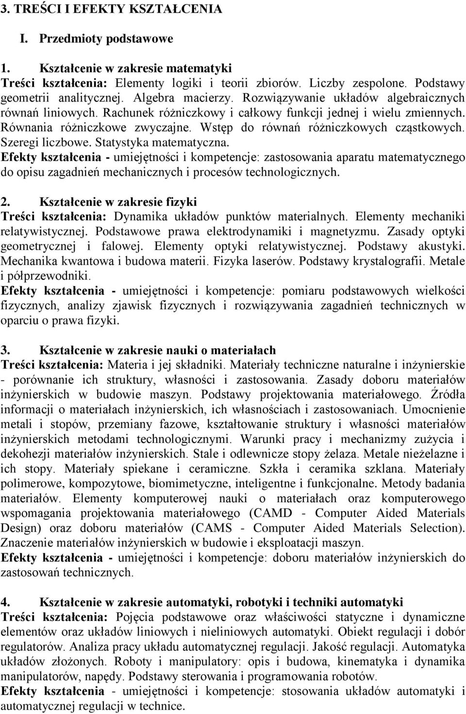 Wstęp do równań różniczkowych cząstkowych. Szeregi liczbowe. Statystyka matematyczna.