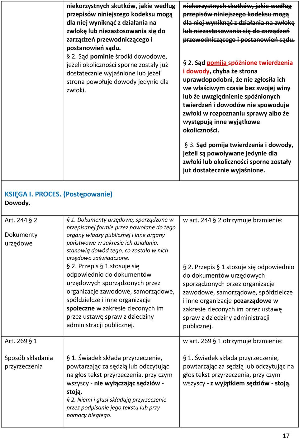 Sąd pomija spóźnione twierdzenia i dowody, chyba że strona uprawdopodobni, że nie zgłosiła ich we właściwym czasie bez swojej winy lub że uwzględnienie spóźnionych twierdzeń i dowodów nie spowoduje