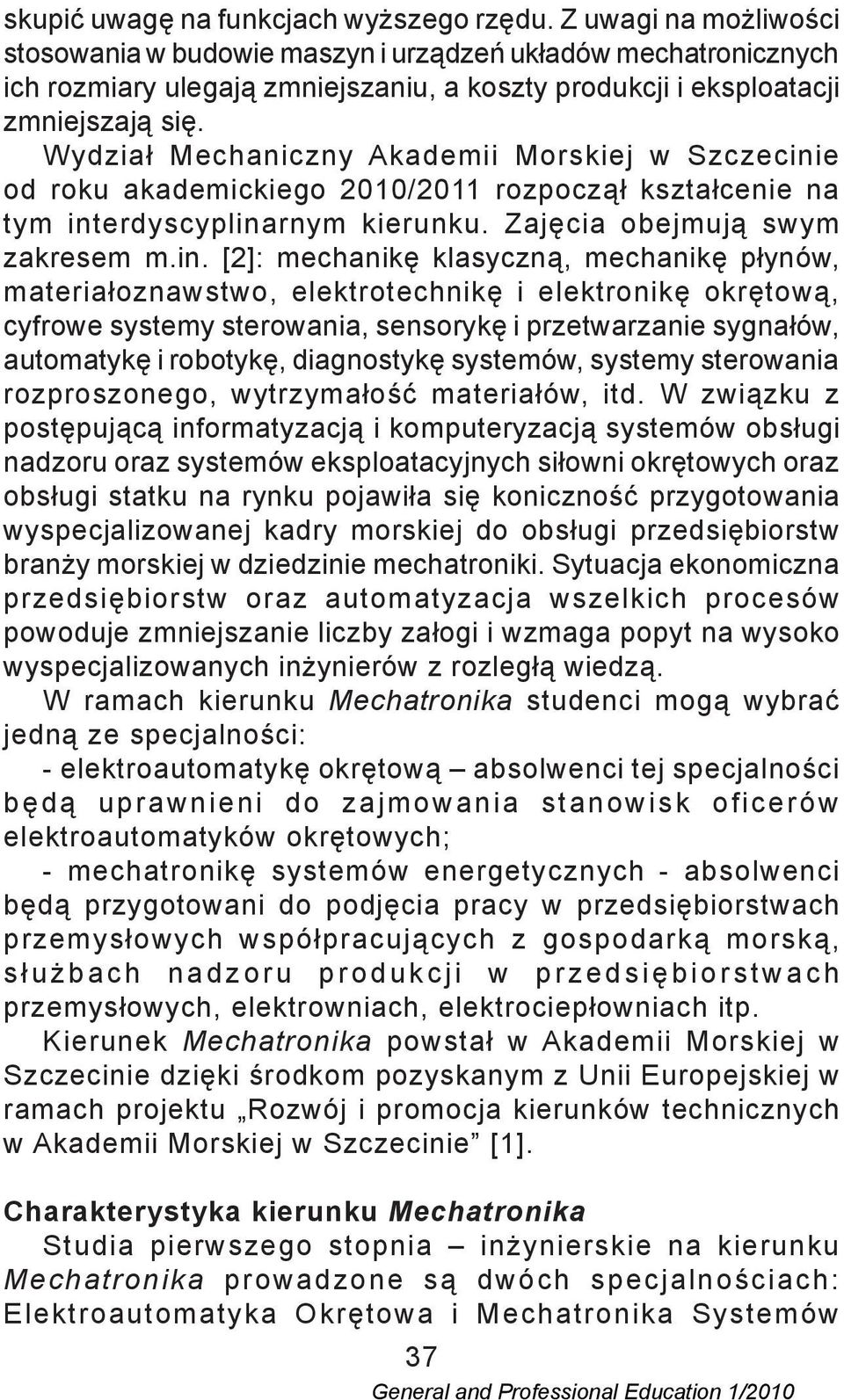 Wydział Mechaniczny Akademii Morskiej w Szczecini