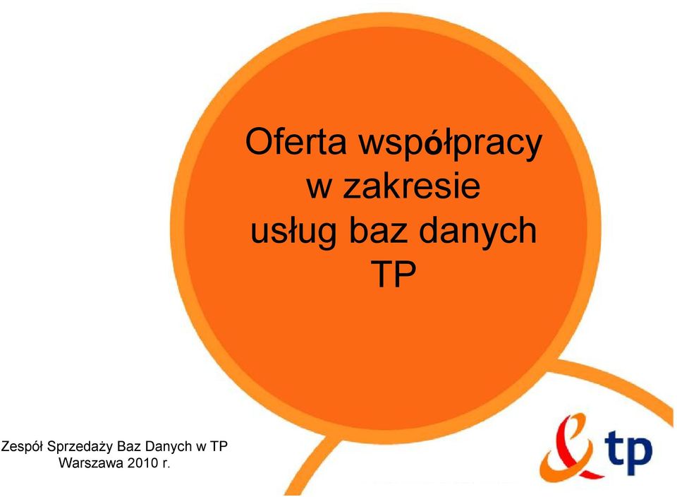 danych TP Zespół