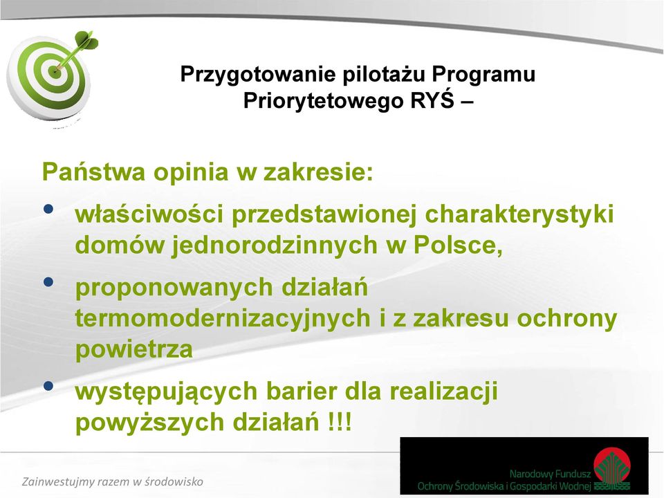 proponowanych działań termomodernizacyjnych i z zakresu