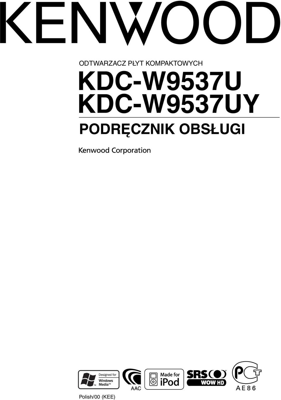 KDC-W9537U KDC-W9537UY