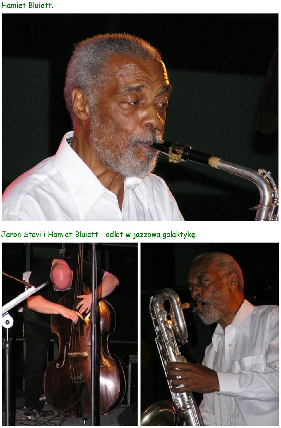 Hamiet Bluiett -