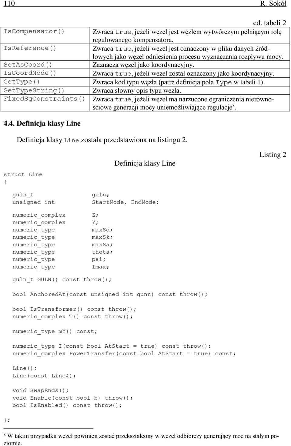 IsCoordNode() Zwraca true, jeżeli węzeł został oznaczony jako koordynacyjny. GetType() Zwraca kod typu węzła (patrz definicja pola Type w tabeli 1). GetTypeString() Zwraca słowny opis typu węzła.