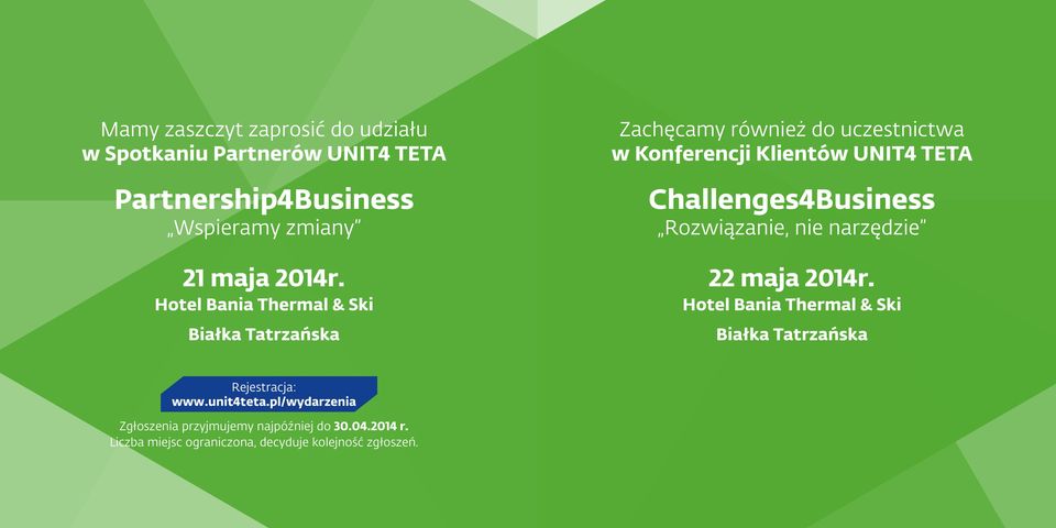 Challenges4Business Rozwiązanie, nie narzędzie 22 maja 2014r.