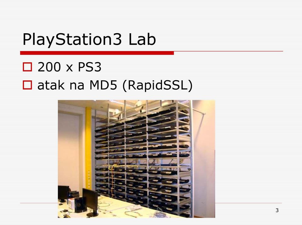 PS3 atak na