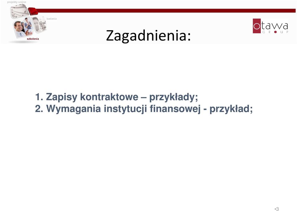 przykłady; 2.