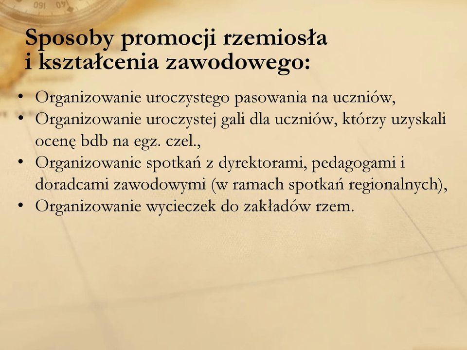 ocenę bdb na egz. czel.