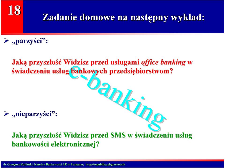 ug bankowych przedsiębiorstwom?