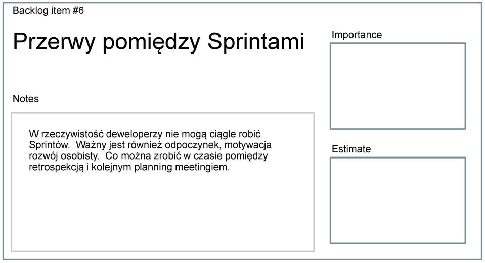 Ważny jest również odpoczynek, motywacja rozwój osobisty.