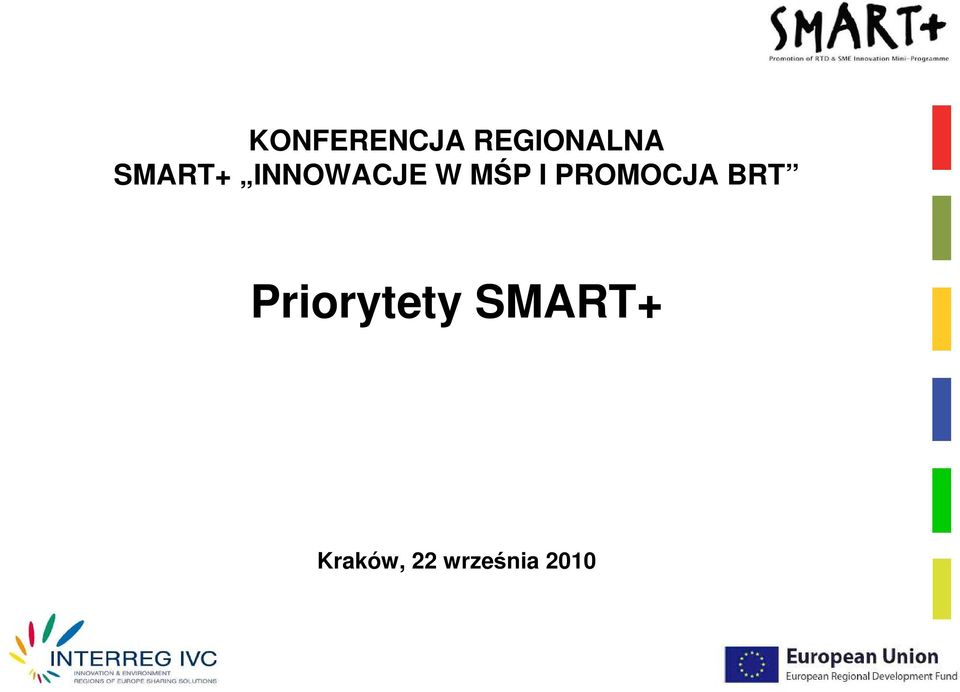 PROMOCJA BRT Priorytety