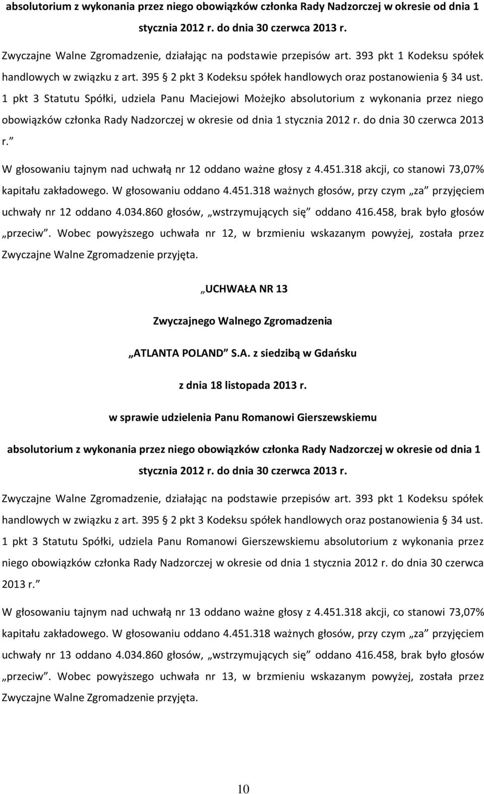 860 głosów, wstrzymujących się oddano 416.458, brak było głosów przeciw.