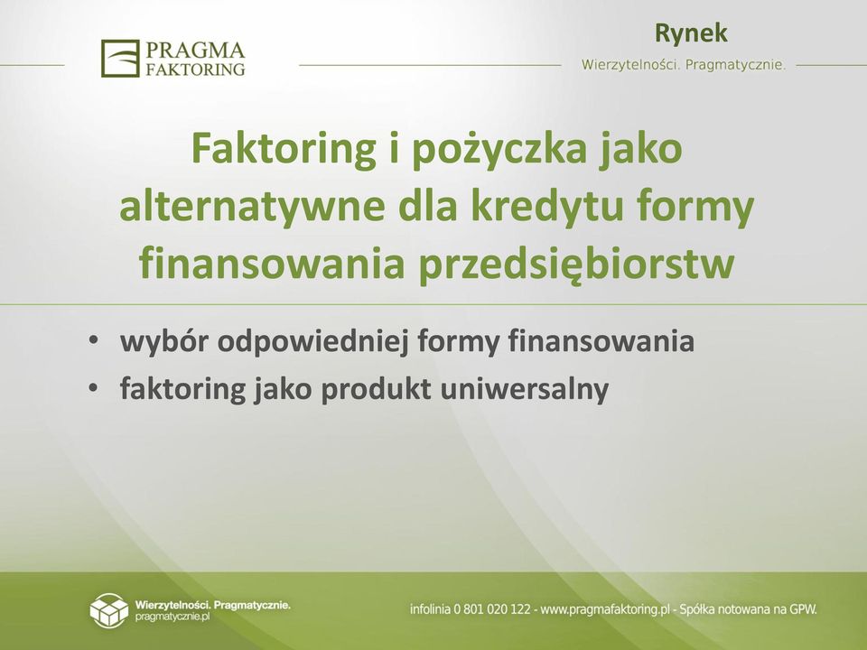 przedsiębiorstw wybór odpowiedniej