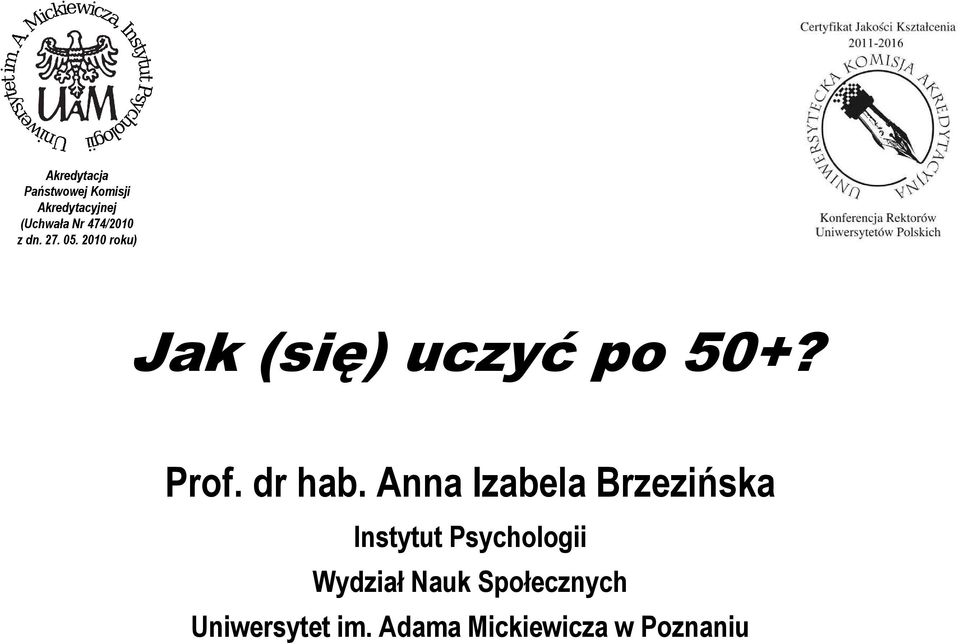 Prof. dr hab.