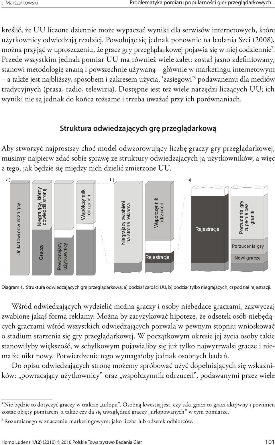 Przede wszystkim jednak pomiar UU ma również wiele zalet: został jasno zdefiniowany, stanowi metodologię znaną i powszechnie używaną głównie w marketingu internetowym a także jest najbliższy,