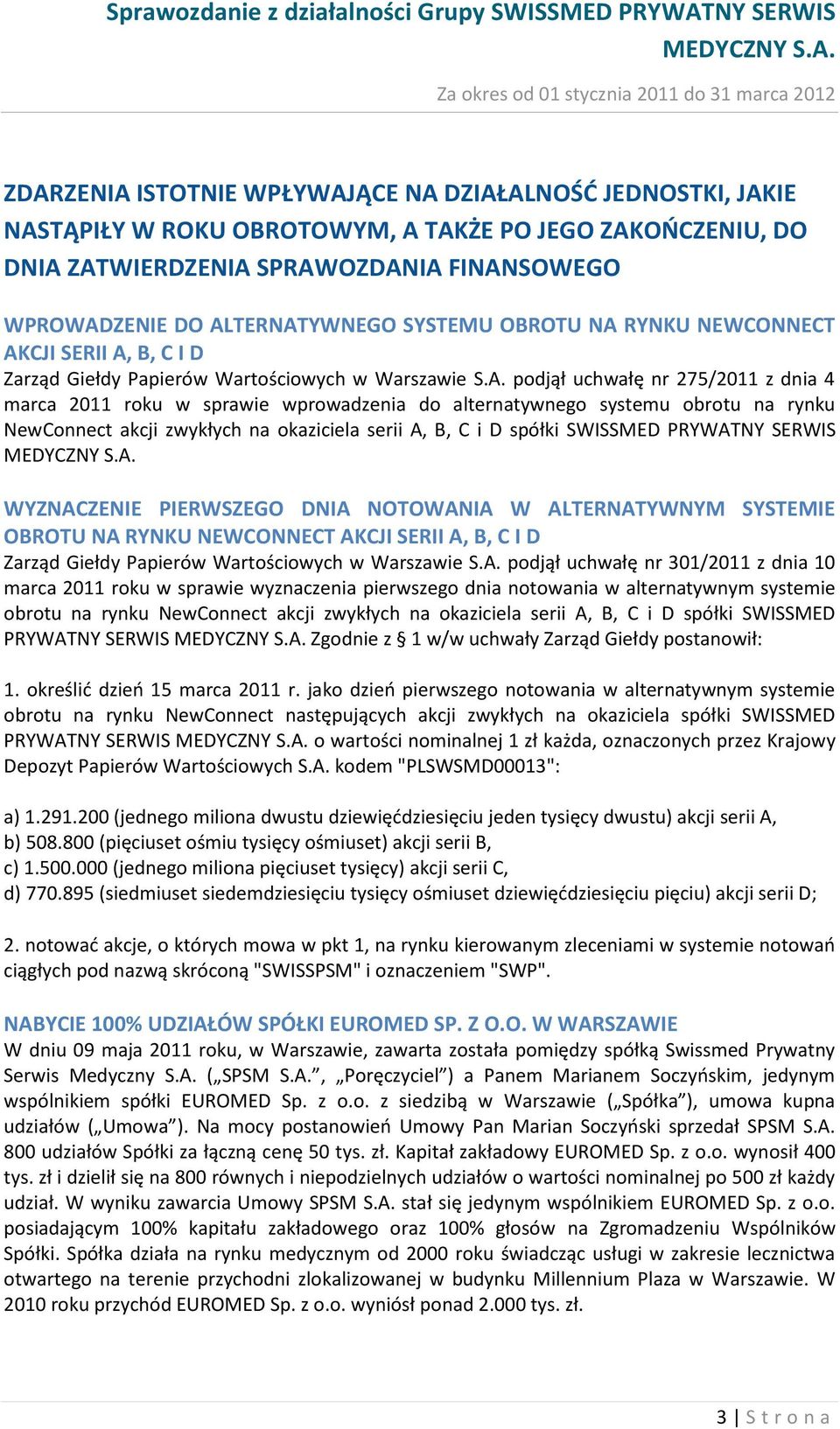 RYNKU NEWCONNECT AK