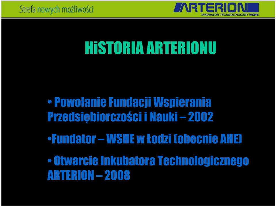 2002 Fundator WSHE w Łodzi (obecnie AHE)