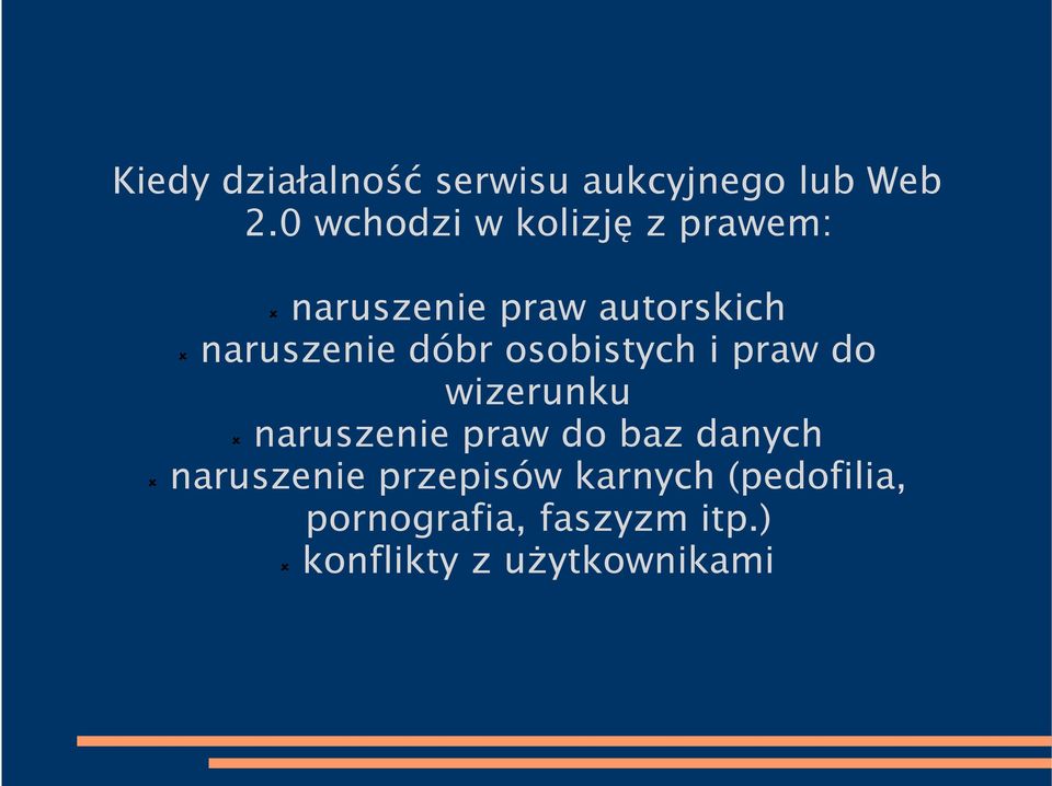 dóbr osobistych i praw do wizerunku naruszenie praw do baz danych