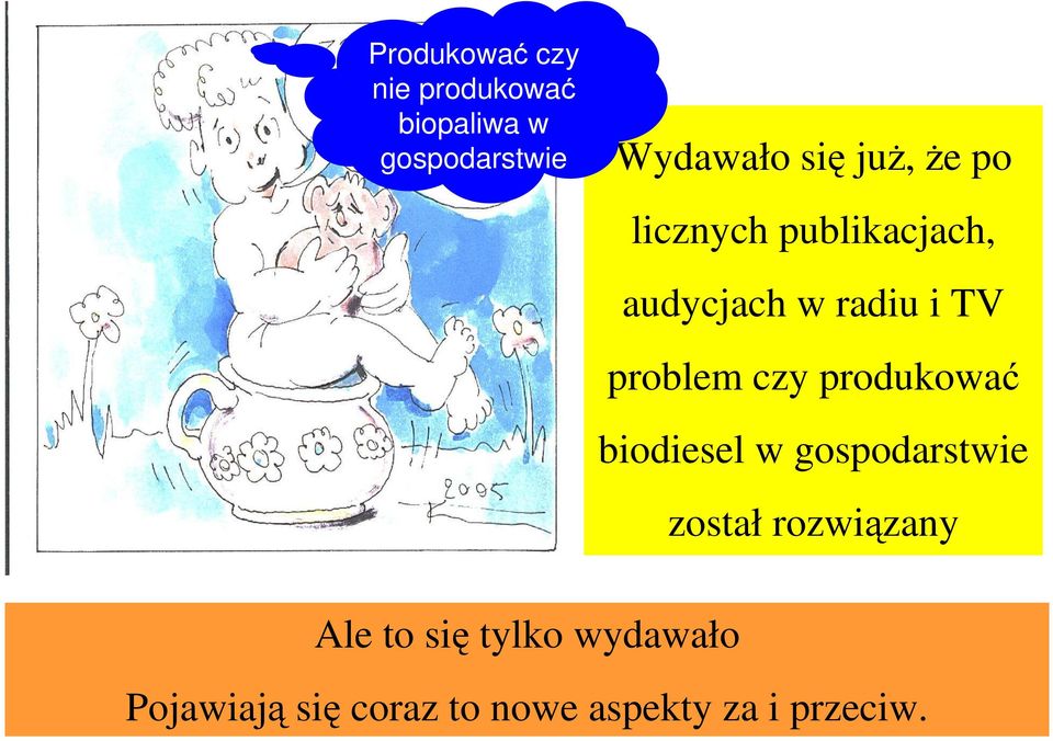 problem czy produkować biodiesel w gospodarstwie został rozwiązany