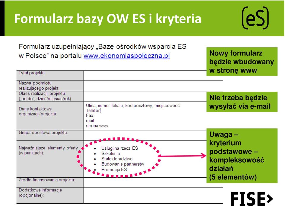 trzeba będzie wysyłać via e-mail Uwaga