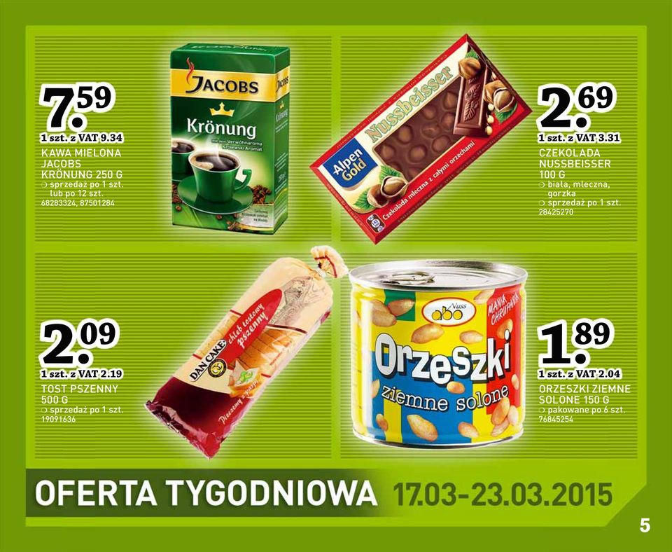 31 CZEKOLADA NUSSBEISSER 100 G biała, mleczna, gorzka 28425270 2. 09 1 1 szt.