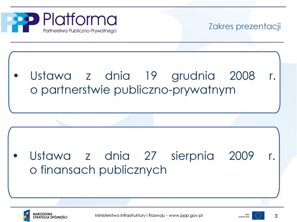 o partnerstwie publiczno-prywatnym