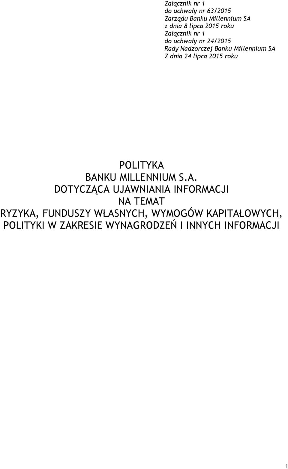 2015 roku POLITYKA 