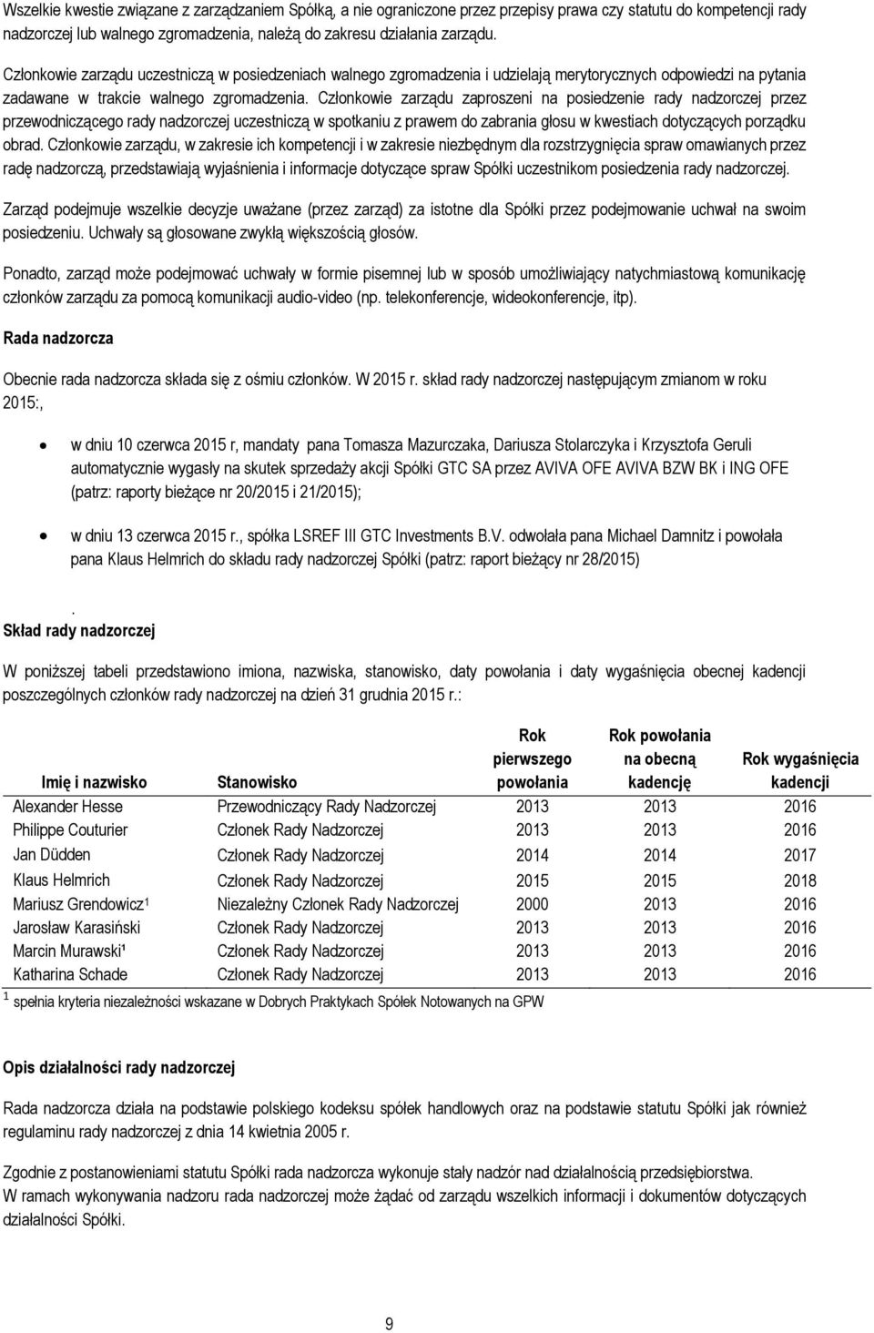 Członkowie zarządu zaproszeni na posiedzenie rady nadzorczej przez przewodniczącego rady nadzorczej uczestniczą w spotkaniu z prawem do zabrania głosu w kwestiach dotyczących porządku obrad.