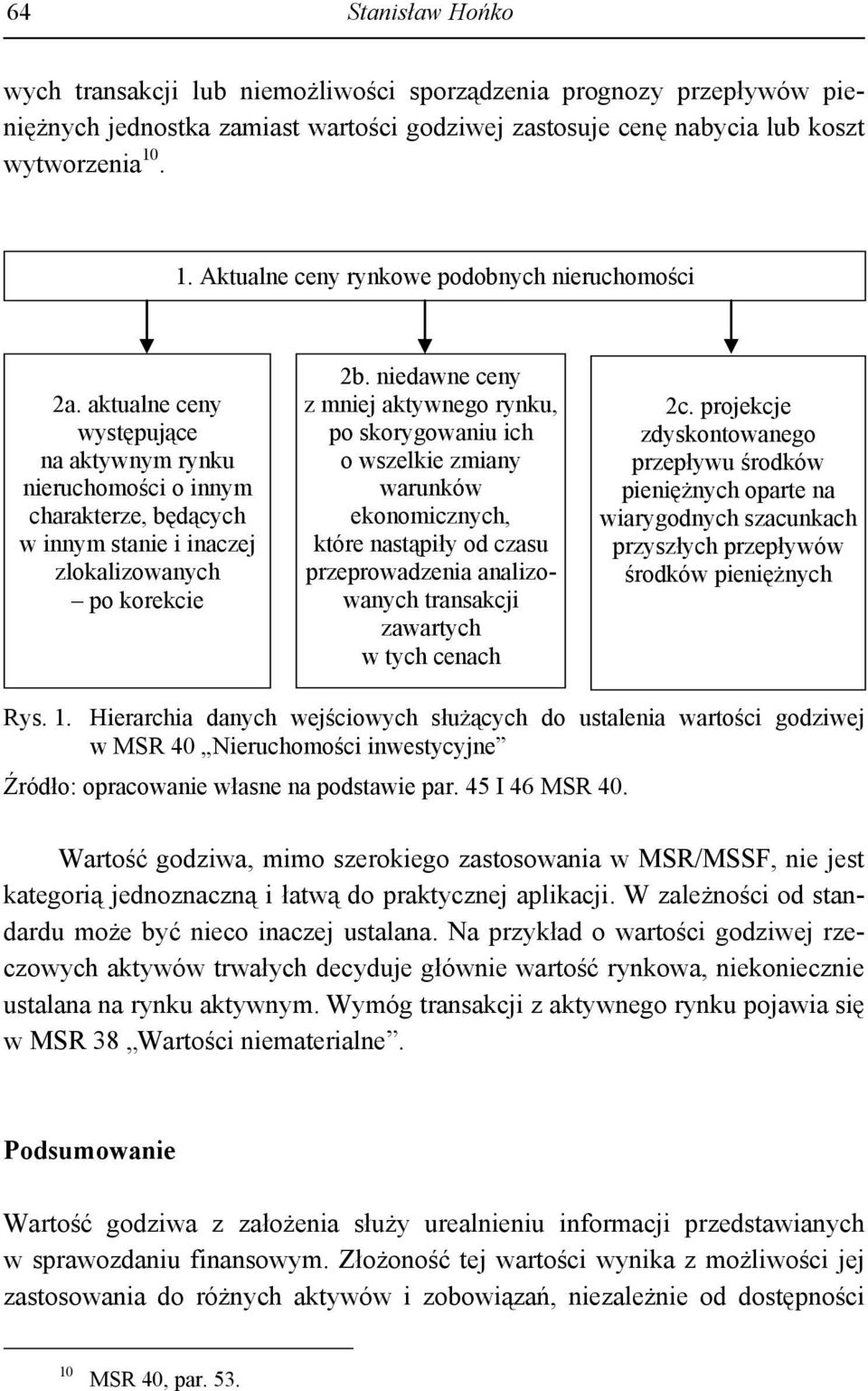 niedawne ceny z mniej aktywnego rynku, po skorygowaniu ich o wszelkie zmiany warunków ekonomicznych, które nastąpiły od czasu przeprowadzenia analizowanych transakcji zawartych w tych cenach 2c.