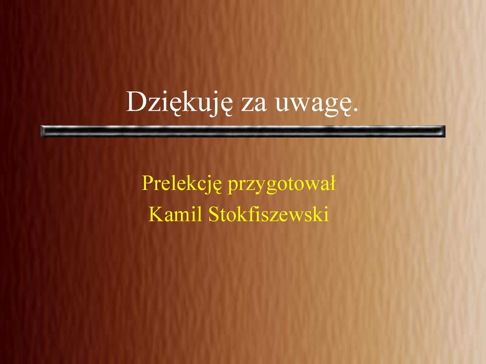 Prelekcję