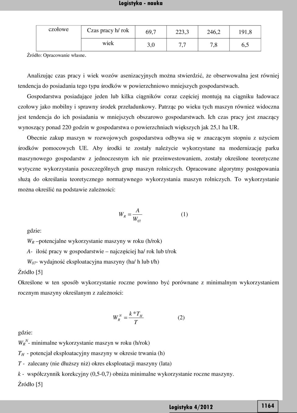 gospodarstwach. Gospodarstwa posiadające jeden lub kilka ciągników coraz częściej montują na ciągniku ładowacz czołowy jako mobilny i sprawny środek przeładunkowy.