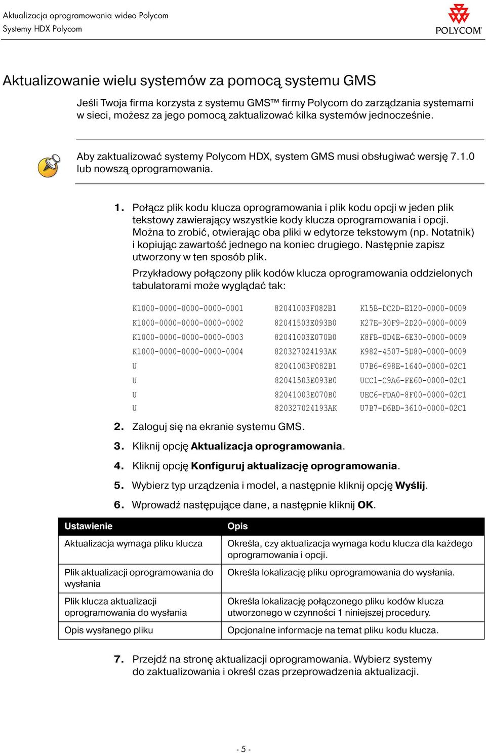 Połącz plik kodu klucza oprogramowania i plik kodu opcji w jeden plik tekstowy zawierający wszystkie kody klucza oprogramowania i opcji. Można to zrobić, otwierając oba pliki w edytorze tekstowym (np.