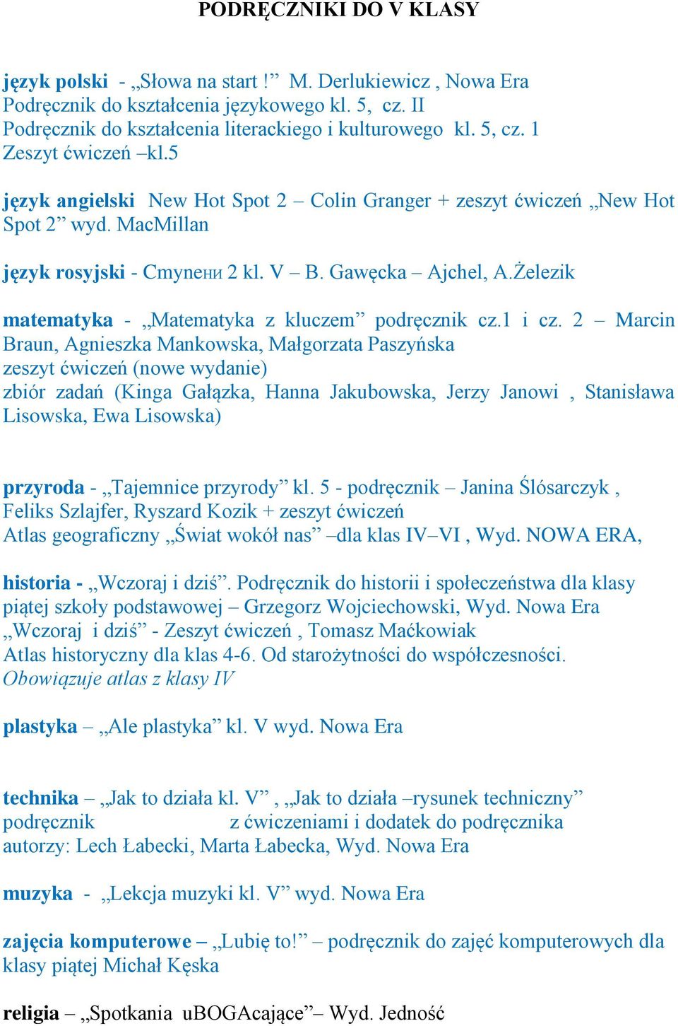 Żelezik matematyka - Matematyka z kluczem podręcznik cz.1 i cz.