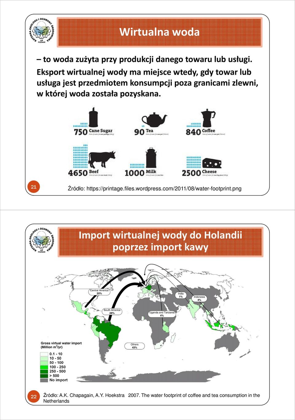 której woda została pozyskana. 21 Źródło: https://printage.files.wordpress.com/2011/08/water-footprint.