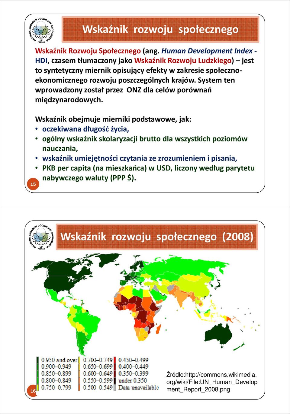 krajów. System ten wprowadzony został przez ONZ dla celów porównań międzynarodowych.