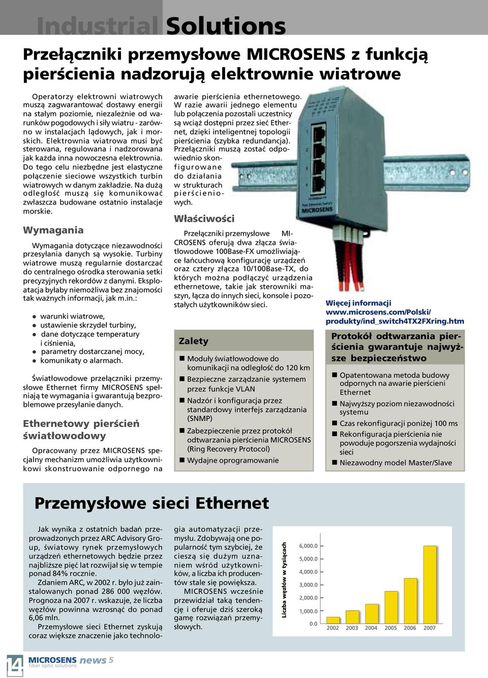 Elektrownia wiatrowa musi byæ sterowana, regulowana i nadzorowana jak ka da inna nowoczesna elektrownia.