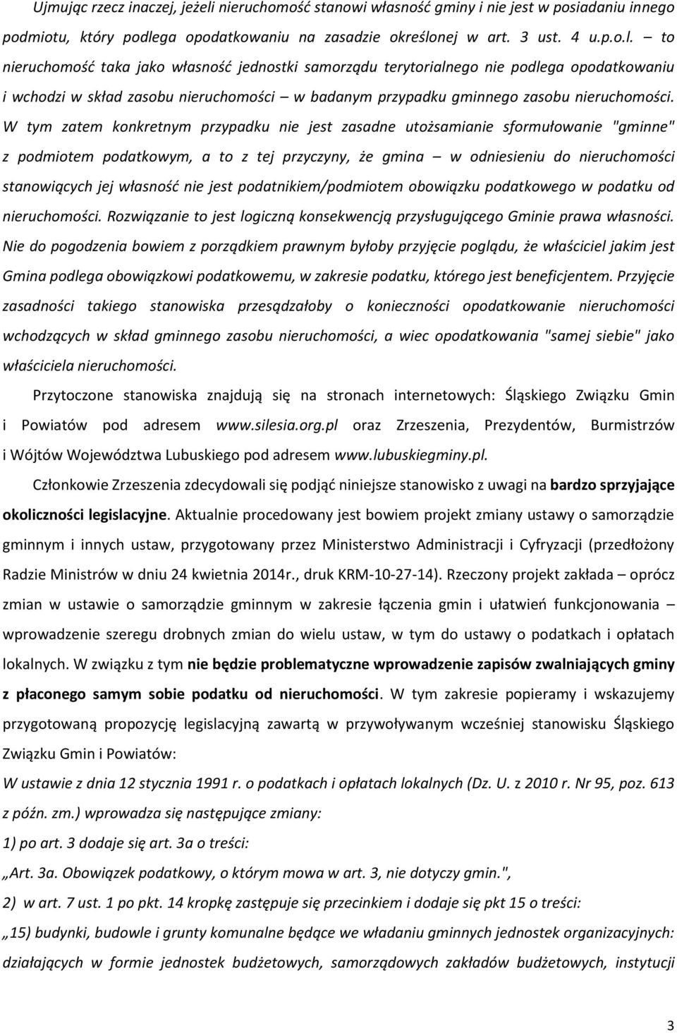 ga opodatkowaniu na zasadzie określo