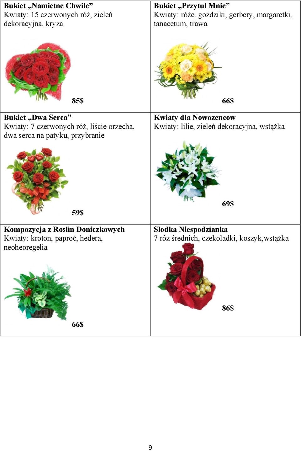 serca na patyku, przybranie Kwiaty dla Nowozencow Kwiaty: lilie, zieleń dekoracyjna, wstążka 59$ Kompozycja z Roslin