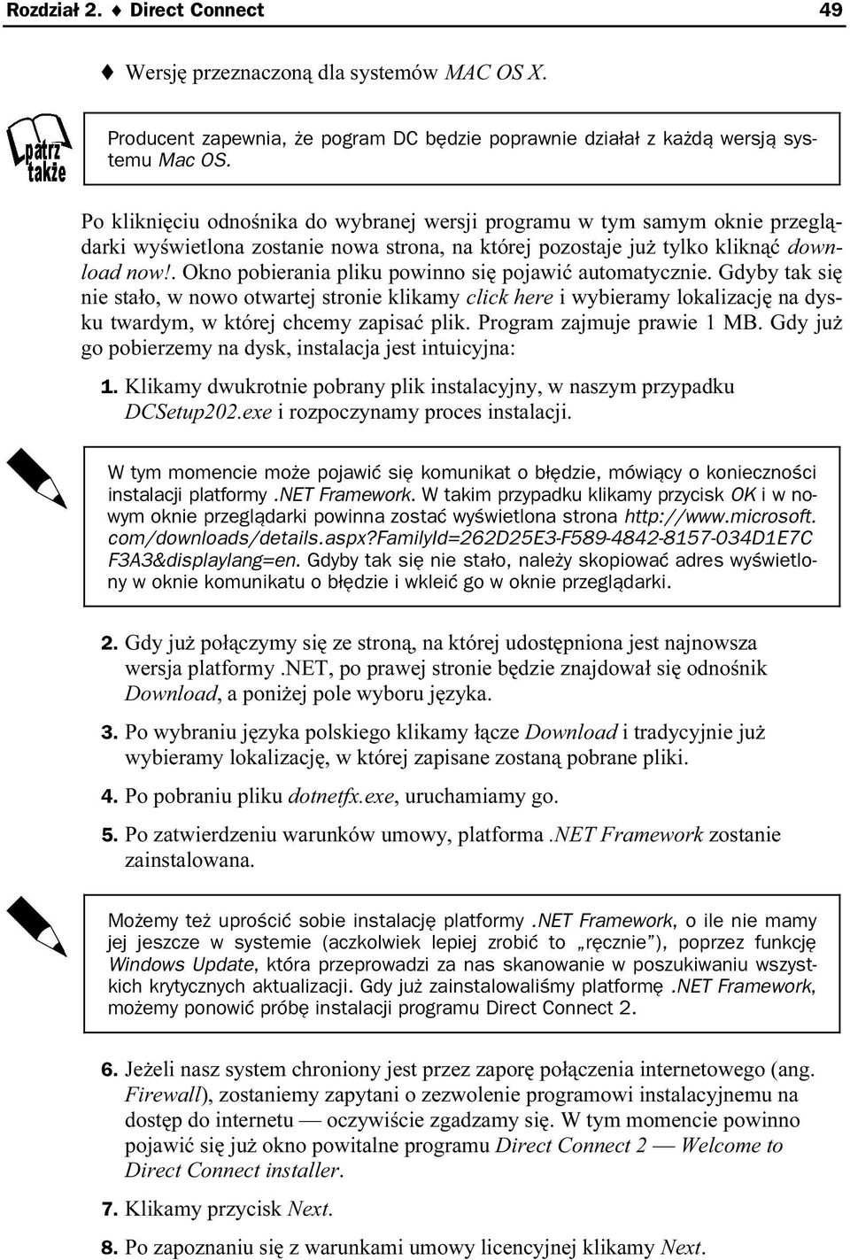 . Okno pobierania pliku powinno się pojawić automatycznie. Gdyby tak się nie stało, w nowo otwartej stronie klikamy click here i wybieramy lokalizację na dysku twardym, w której chcemy zapisać plik.