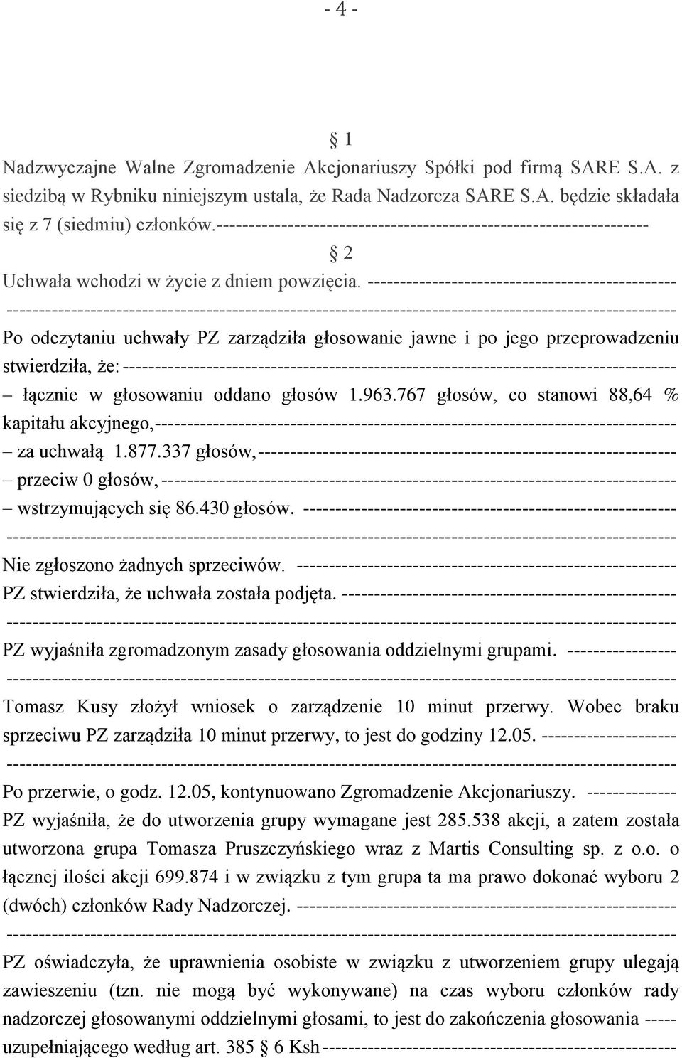 -------------------------------------------------------------------------------------- łącznie w głosowaniu oddano głosów 1.963.