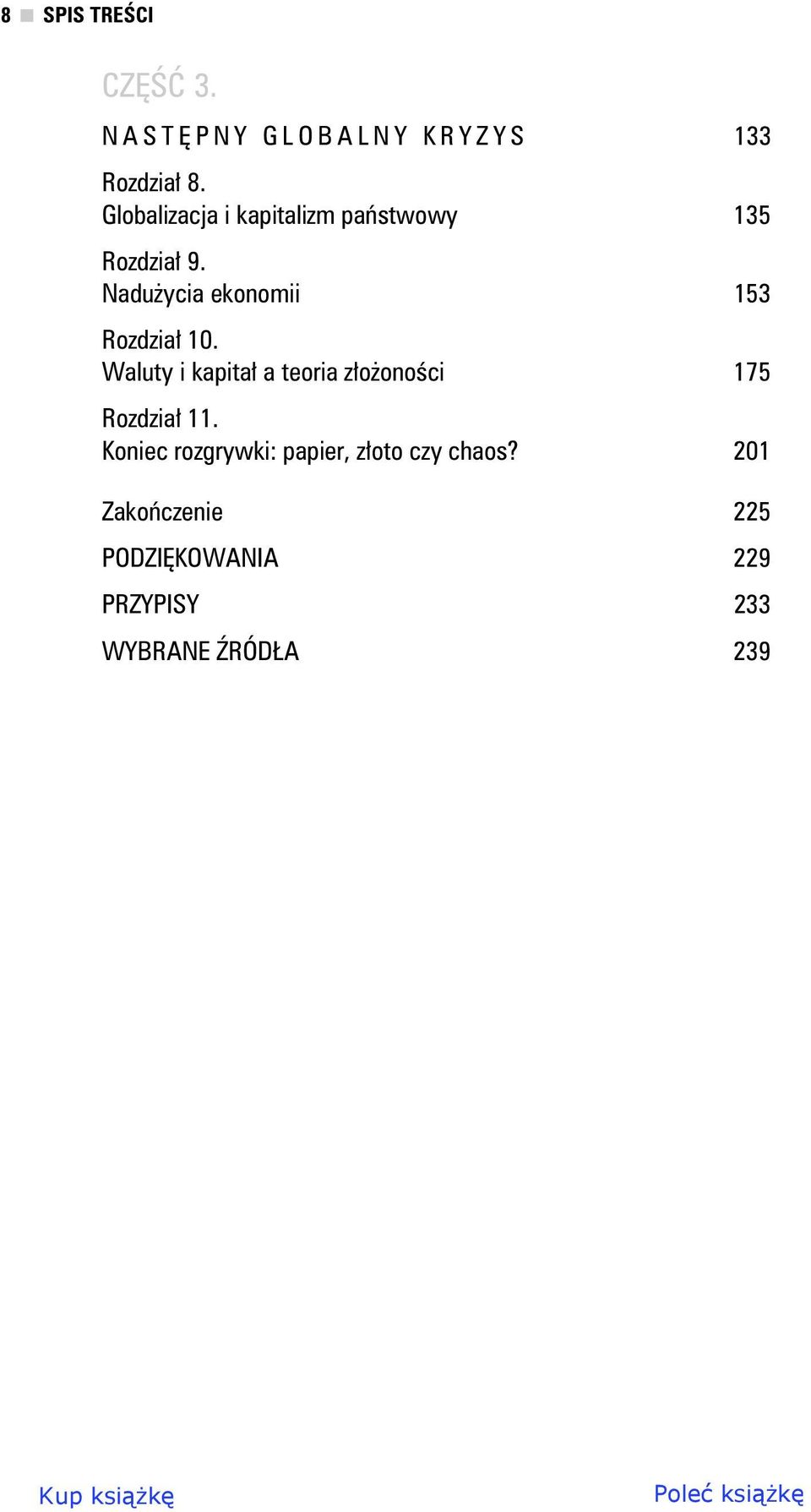 Nadu ycia ekonomii 153 Rozdzia 10.