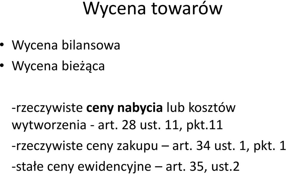 art. 28 ust. 11, pkt.11 -rzeczywiste ceny zakupu art.