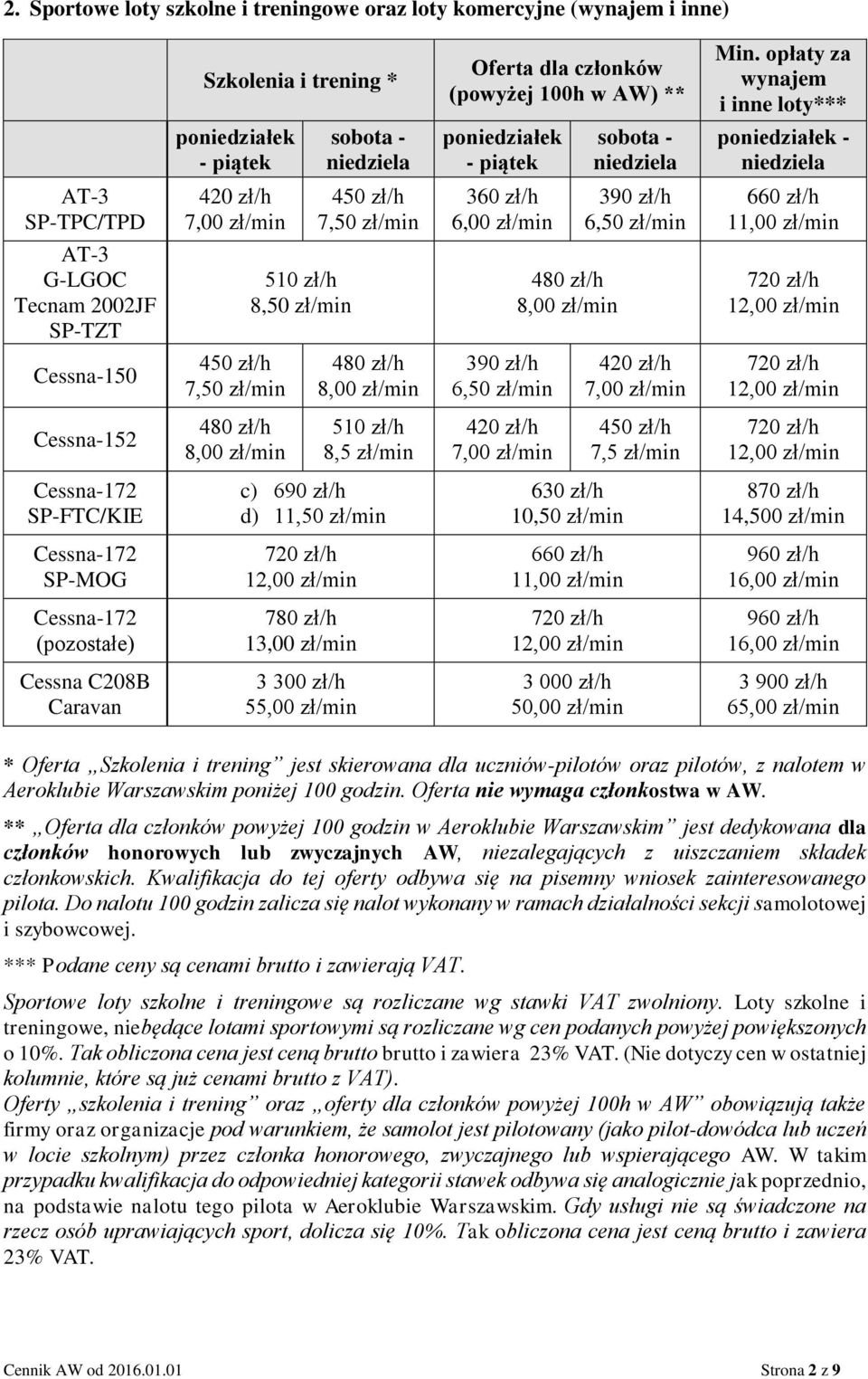 zł/h 6,50 zł/min 480 zł/h 8,00 zł/min sobota - niedziela 390 zł/h 6,50 zł/min 420 zł/h 7,00 zł/min Min.